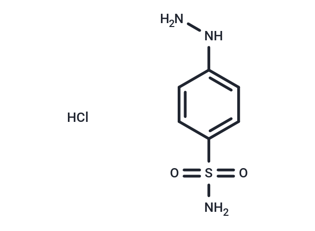 4-Hydrazinylbenzenesulfonamide hydrochloride Chemical Structure