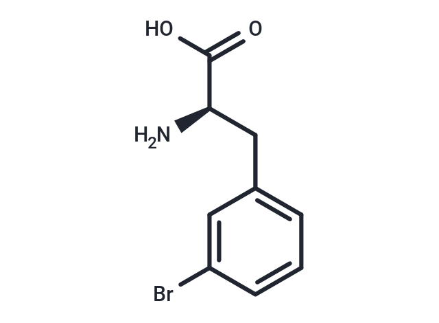 H-D-Phe(3-Br)-OH Chemical Structure