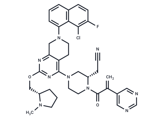 KRAS G12C inhibitor 41 Chemical Structure
