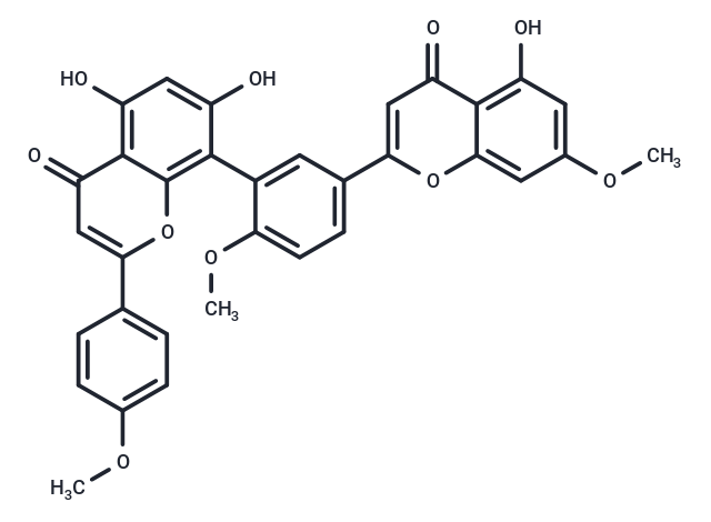 Sciadopitysin Chemical Structure