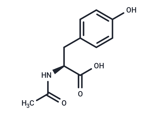 N-Acetyl-L-tyrosine Chemical Structure