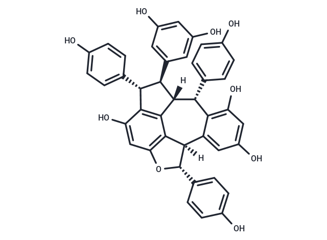 Ampelopsin C Chemical Structure