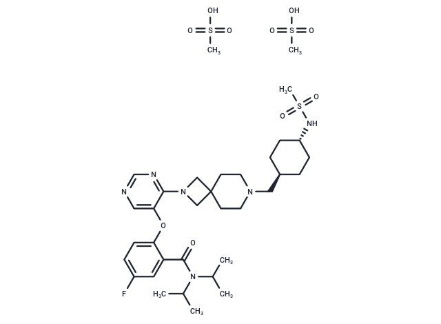 VTP50469 mesylate Chemical Structure