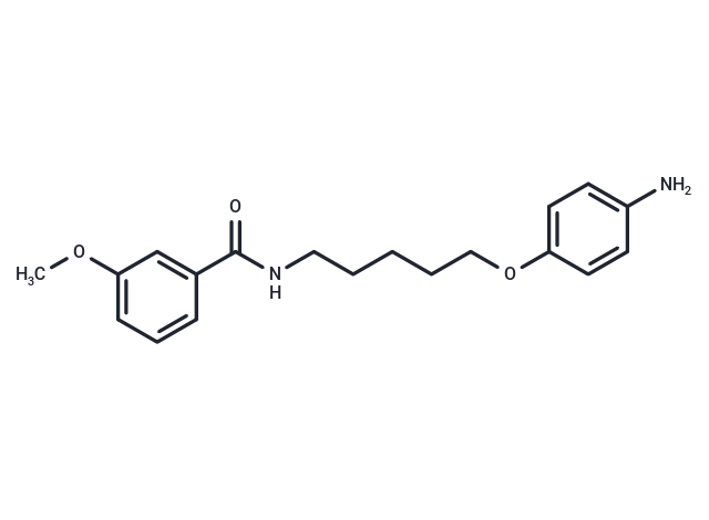 m-Anisamide, N-(5-(p-aminophenoxy)pentyl)- Chemical Structure