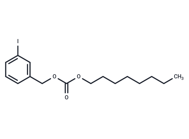 Carbonic acid, (3-iodophenyl)methyl octyl ester Chemical Structure