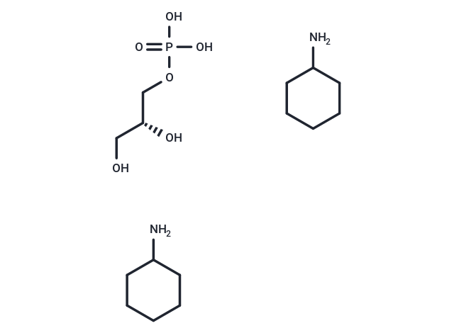 TargetMol Chemical Structure Glycerol 3-phosphate biscyclohexylammonium salt
