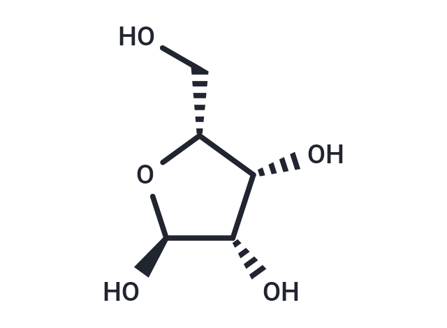 alpha-D-Lyxofuranose Chemical Structure