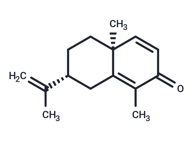1,2-Dehydro-alpha-cyperone Chemical Structure