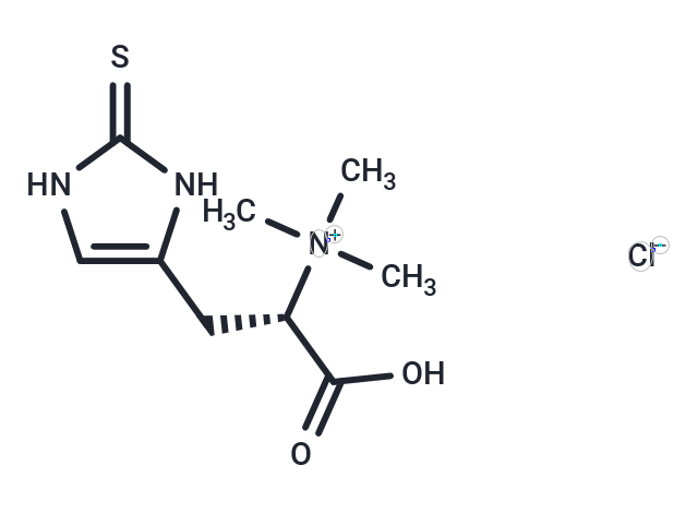 l-Ergothionine hydrochloride Chemical Structure