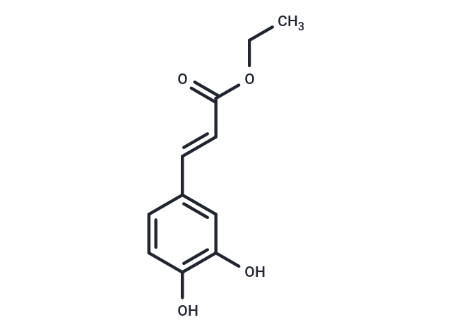 Ethyl trans-caffeate Chemical Structure