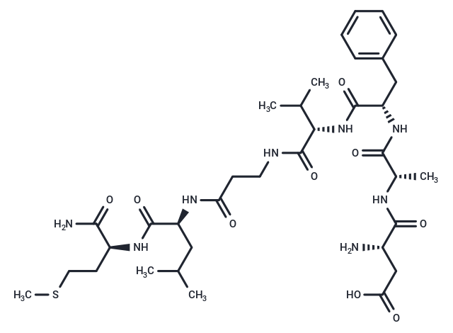 (β-Ala8)-Neurokinin A (4-10) Chemical Structure