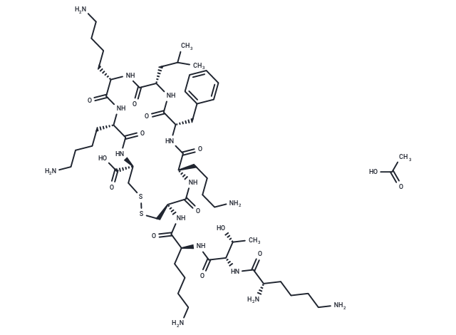 Endotoxin Inhibitor acetate(147396-10-9 free base) Chemical Structure