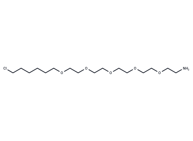 NH2-PEG5-C6-Cl Chemical Structure