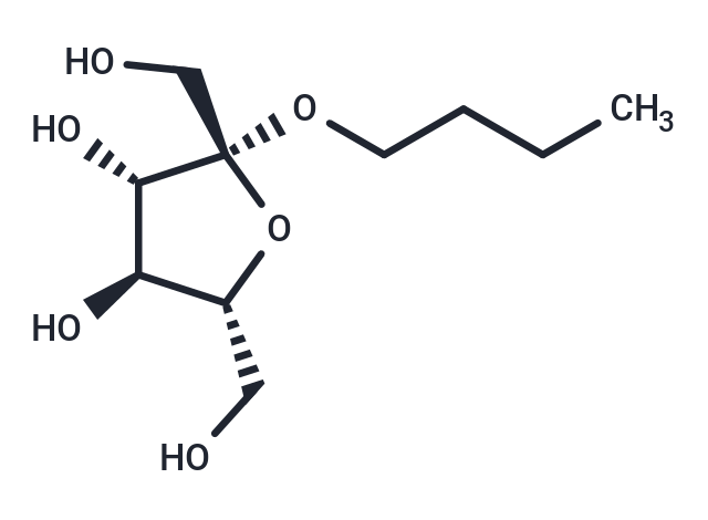 n-Butyl β-D-fructofuranoside Chemical Structure