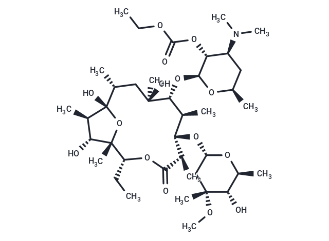 Erythromycin ethyl carbonate Chemical Structure