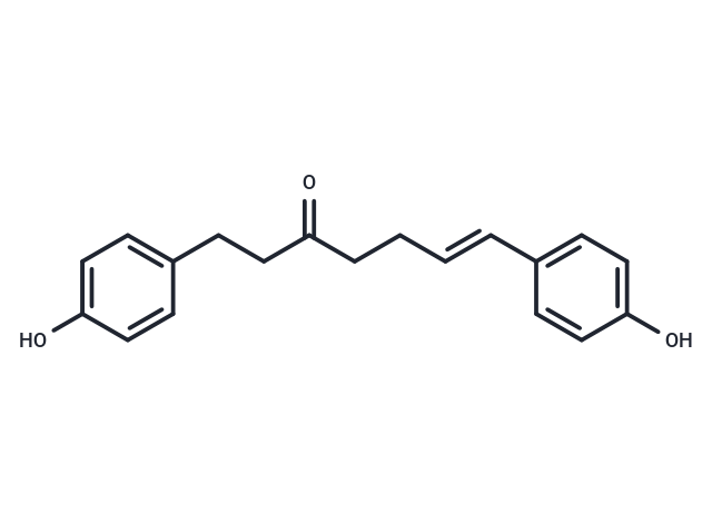 1,7-Bis(4-hydroxyphenyl)hept-6-en-3-one Chemical Structure
