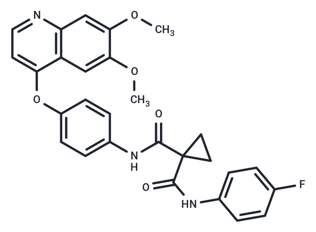 TargetMol Chemical Structure Cabozantinib