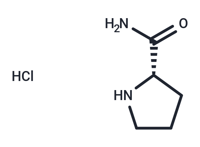 (S)-Pyrrolidine-2-carboxamide hydrochloride Chemical Structure