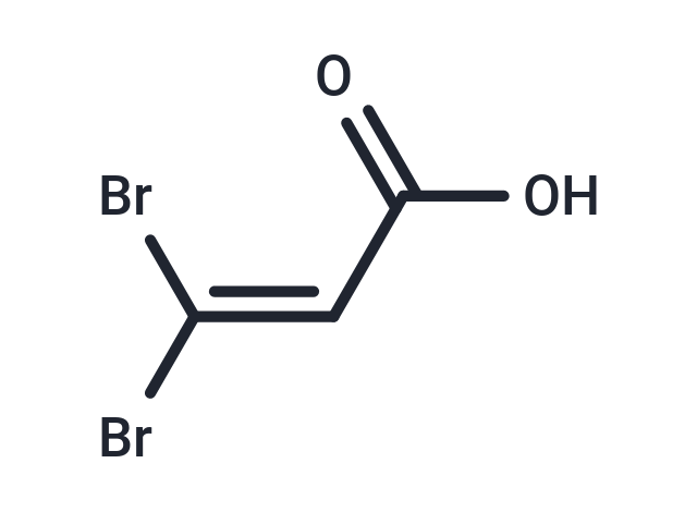 3,3-Dibromopropenoic acid Chemical Structure