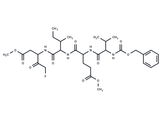 Z-VEID-FMK Chemical Structure