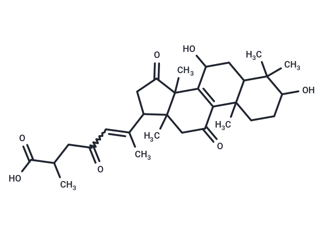 Ganoderenic acid B Chemical Structure