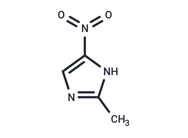 2-Methyl-4-nitroimidazole Chemical Structure