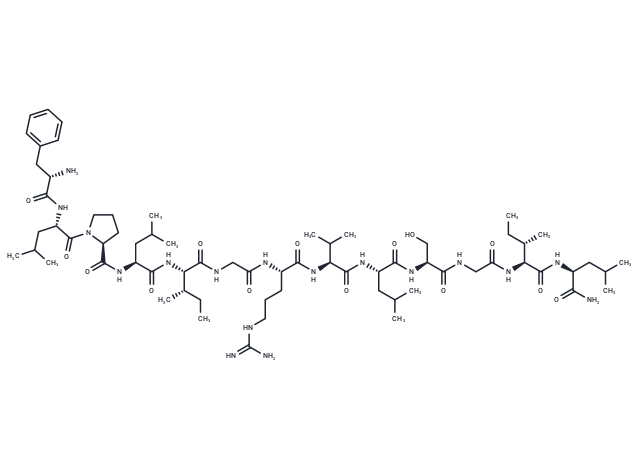 Temporin A Chemical Structure