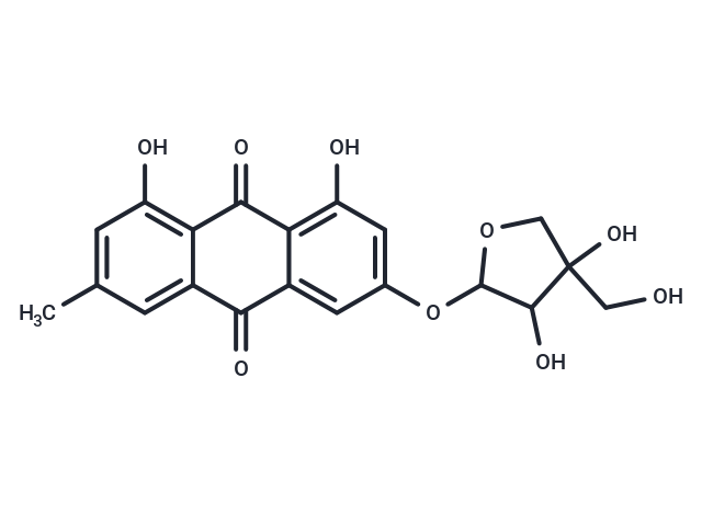Frangulin B Chemical Structure