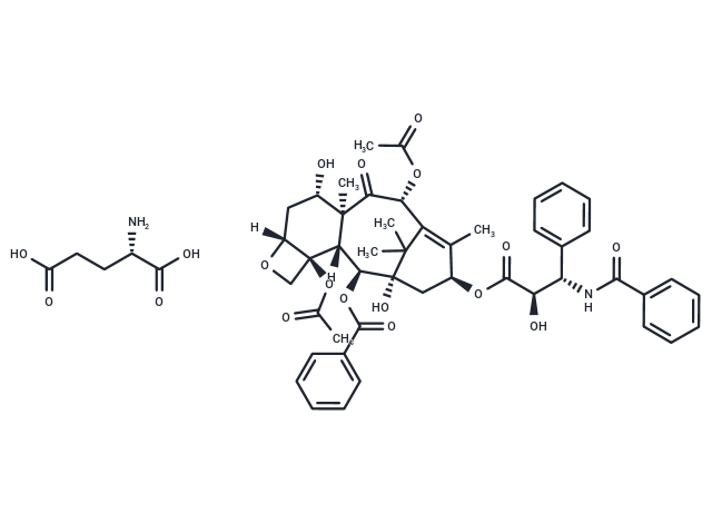 Paclitaxel Poliglumex Chemical Structure