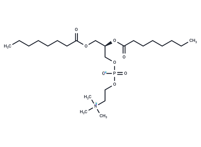1,2-Dioctanoyl PC Chemical Structure