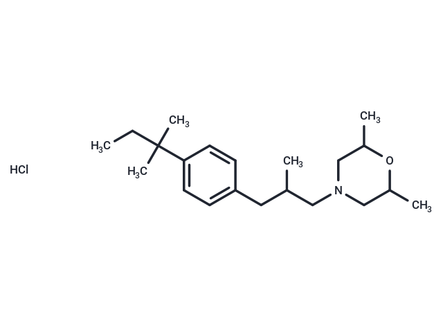 Amorolfine HCL Chemical Structure