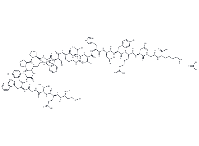 MOG Peptide (human, bovine) acetate Chemical Structure