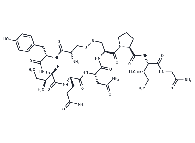 (Ile8)-Oxytocin Chemical Structure