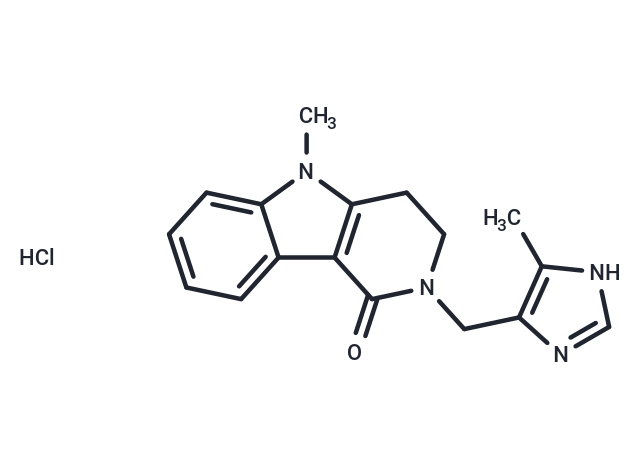 Alosetron hydrochloride Chemical Structure