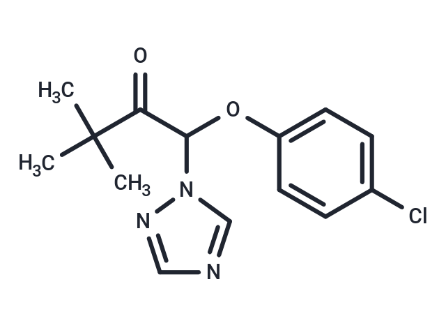 Triadimefon Chemical Structure