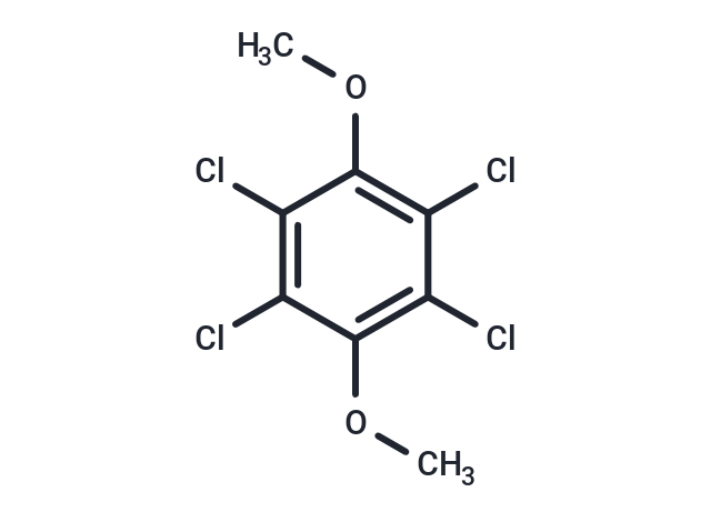Tetrachlorohydroquinone dimethyl ether Chemical Structure