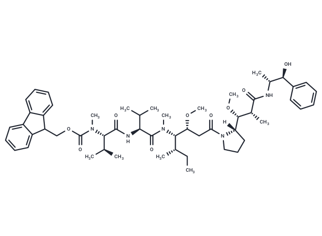 Fmoc-MMAE Chemical Structure