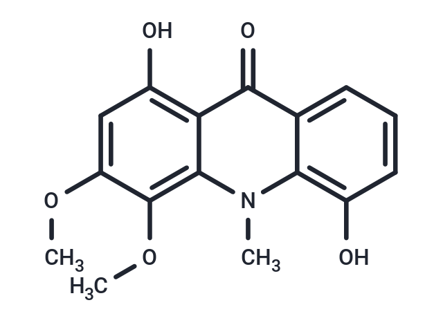 Citrusinine I Chemical Structure