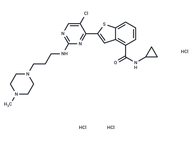 TargetMol Chemical Structure LY2409881 trihydrochloride