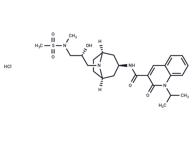 Velusetrag hydrochloride Chemical Structure