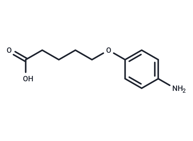 Valeric acid, 5-(p-aminophenoxy)- Chemical Structure