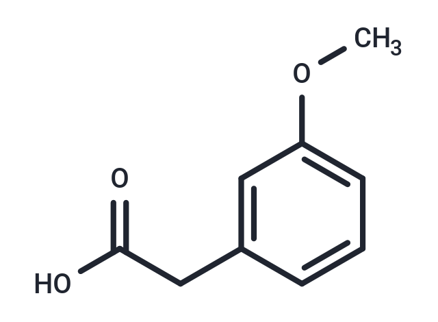 3-Methoxyphenylacetic acid Chemical Structure