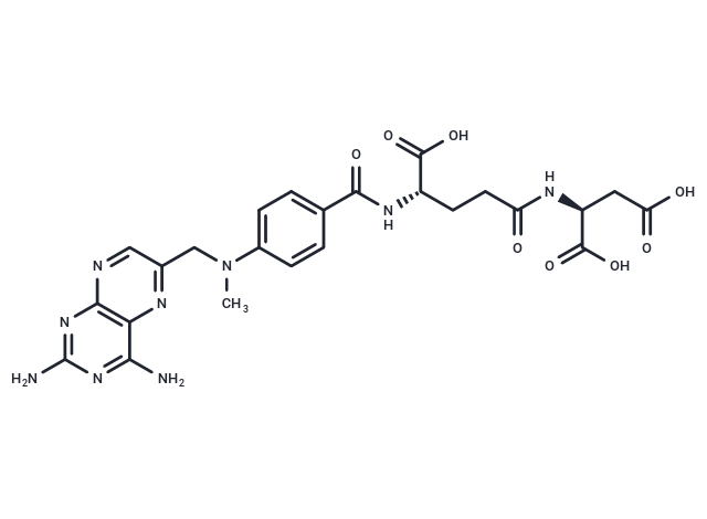 Methotrexate-gamma-aspartate Chemical Structure