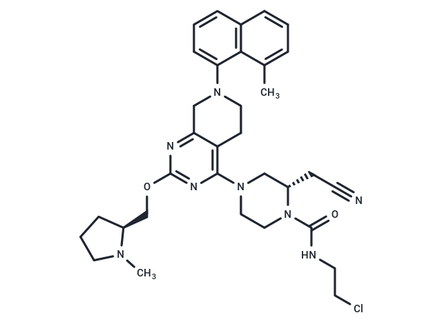 KRAS G12D inhibitor 10 Chemical Structure