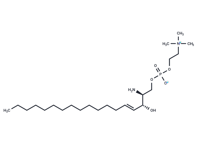 Lysosphingomyelin (d18:1) Chemical Structure