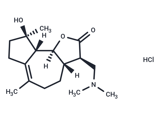 Dimethylaminomicheliolide HCl Chemical Structure