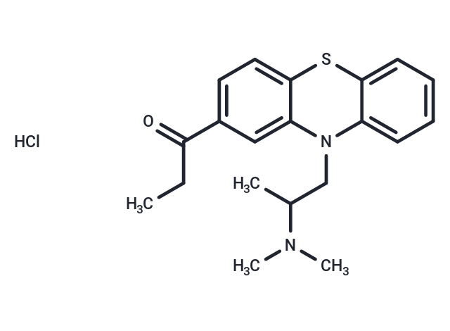 Propiomazine HCl Chemical Structure