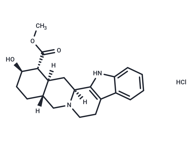 beta-Yohimbin hydrochloride Chemical Structure