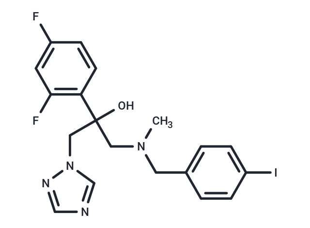 Iodiconazole Chemical Structure