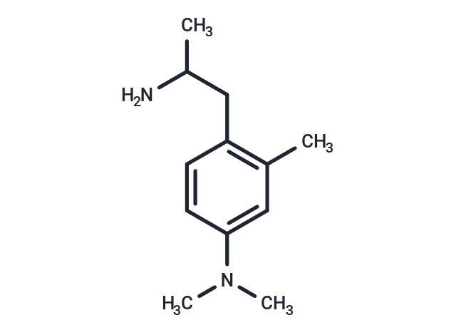 (±)-Amiflamine Chemical Structure